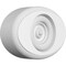 Ekena Millwork Standard Dalton Bullseye Rosette With Rounded Edge, 4"W x 2 3/4"H x 1"P ROSP040X028X100DAL04 - alternate 1